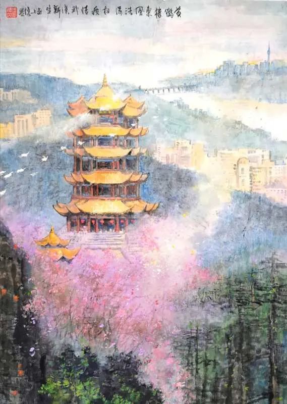 东风浩荡  雄楼飞鹤武樱盛开.jpg